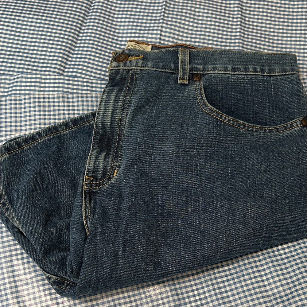 St. John's Bay Dark Blue Jean Shorts
